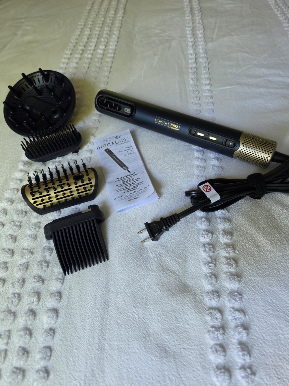 Conair DigitalAire Styling System, sΓ©chage et coiffage 4 en 1, 1600 W